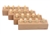 IFIT Montessori: Knobbed Cylinder Blocks (Mini, Natural)