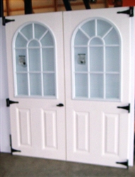 2 -35 3/4" x 72" 11 Lite Fiberglass Garden Doors  CLICK PICTURE FOR MORE DETAILS