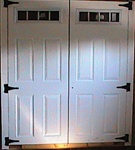 2-30 1/2" x 78" 4 Lite Fiberglass Doors  SHIPPING IS FREE