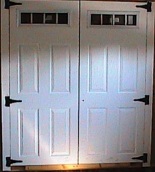 2-35 3/4" x 72" 4 Lite Fiberglass Doors   SHIPPING IS FREE