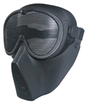 Airsoft Tactical gear wholesale distributor dropshipper TG008AB-5 Black Metal Mesh Protective Mask (5 pcs) - 3L-INTL