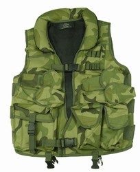 TG102C Woodland Camo Soft Collar Tactical Vest - 3L-INTL