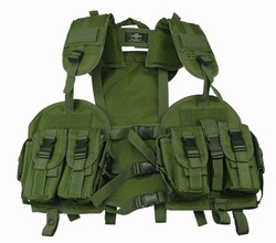 TG103G OD Green Tactical Vest with Hydration Pouch - 3L-INTL