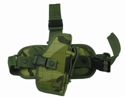 TG207CR Woodland Camouflage Drop Leg Gun Holster Right Handed - 3L-INTL