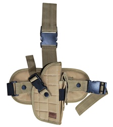 TG207TR Tan Drop Leg Gun Holster Right Handed - 3L-INTL