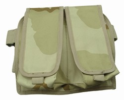 TG211D Desert Camouflage Double Drop Leg Magazine Pouch - 3L-INTL