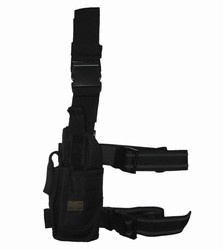 TG214BL Black Tornado Tactical Leg Holster Left Handed - 3L-INTL