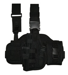 TG221BL Black Tactical Thigh Holster Left Handed - 3L-INTL