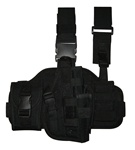 TG221BR Black Tactical Thigh Holster Right Handed - 3L-INTL