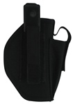 TG223BR-6 Black Fully Adjustable Duty Holster with Mag Pouch Right Handed (6 pcs) - 3L-INTL
