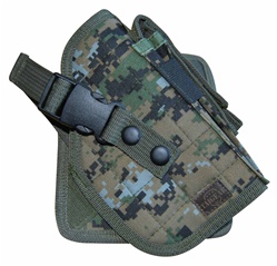 TG244WR Woodland Digital Camo MOLLE Cross Draw Holster Right Handed - 3L-INTL