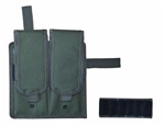 TG247G OD Green Velcro Attachable Double Magazine Pouch - 3L-INTL