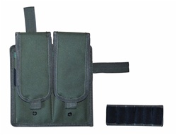 TG247G OD Green Velcro Attachable Double Magazine Pouch - 3L-INTL