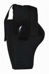 TG260B34-6 Black Ambidextrous Belt Holster with pouch Size 34 (6 pcs) - 3L-INTL