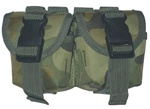 TG306C Woodland Camouflage MOLLE Hand Grenade Pouch - 3L-INTL