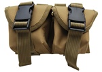 TG306T Tan MOLLE Hand Grenade Pouch - 3L-INTL
