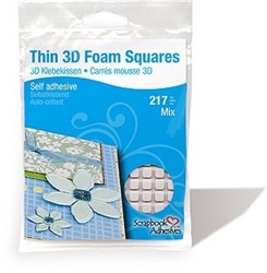 3L Scrapbook Adhesives THIN 3D Foam Squares