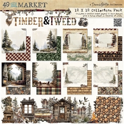 49 and Market - Timber and Tweed 12X12 Collection Pack