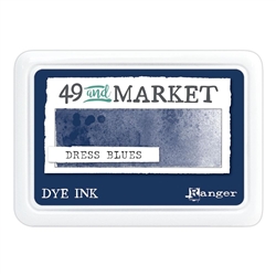 49 and Market -  Dye Ink Pad Dress Blue