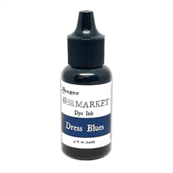 49 and Market - Dye Ink Pad REINKER Dress Blue