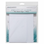 49 and Market - Create-An-Album Wide Book Pages White