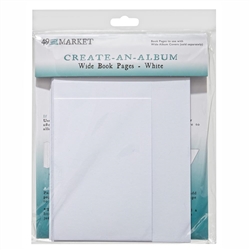 49 and Market - Create-An-Album Wide Book Pages White