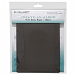 49 and Market - Create-An-Album Wide Book Pages Black