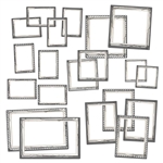 49 and Market -  Color Swatch: Charcoal Frame Set