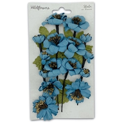 49 and Market - Wildflowers Paper Flowers Slate