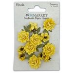 49 and Market - Florets Paper Flower Canary