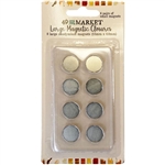 49 and Market - Foundations Magnetic Closures Large 8/Pkg