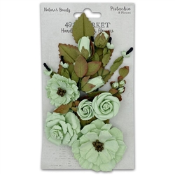 49 and Market - Nature's Bounty Paper Flowers Pistachio
