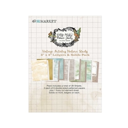 49 and Market - Nature Study Ledger and Solids  6x8 Collection Pack