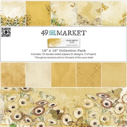 49 and Market - Color Swatch: Ochre Collection Pack 12X12