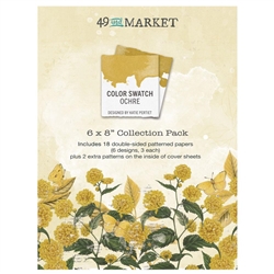 49 and Market - Color Swatch: Ochre Collection Pack 6X8