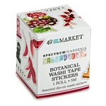 49 and Market - Spectrum Gardenia Washi Sticker Roll Botanical