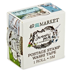 * PRE-ORDER* Summer Porch Washi Tape Roll Postage