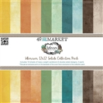 49 and Market - Wherever Solids 12X12 Collection Pack