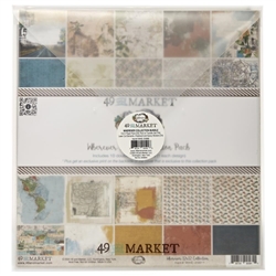 49 and Market - Wherever  Collection BUNDLE with Custom Chipboard