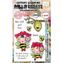 AALL & Create -  Clear Stamp Set #1134 Bee Free