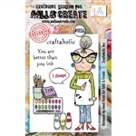 AALL & Create - A7 Clear Stamp Set #1136 Craftaholic Dee