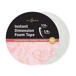 Altenew - Instant Dimensional  Foam Tape 1/4  Inch Width 33 ft
