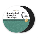 Altenew - Instant Dimensional Black Foam Tape 1/4  Inch Width 49 ft