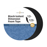 Altenew - Instant Dimensional Black Foam Tape 1/2  Inch Width 49 ft