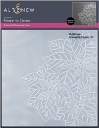 Altenew - 3D Embossing Folder Poinsettia Cluster