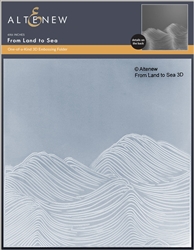 Altenew - 3D Embossing Folder From Land to Sea