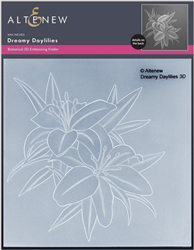 Altenew - 3D Embossing Folder Dreamy Daylilies