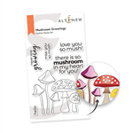 Altenew - Mushroom Greetings Stamp Set