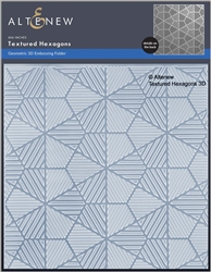 Altenew - 3D Embossing Folder Textured Hexagons