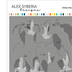 Alex Syberia Designs - Angel Bells Layering Stencil Set